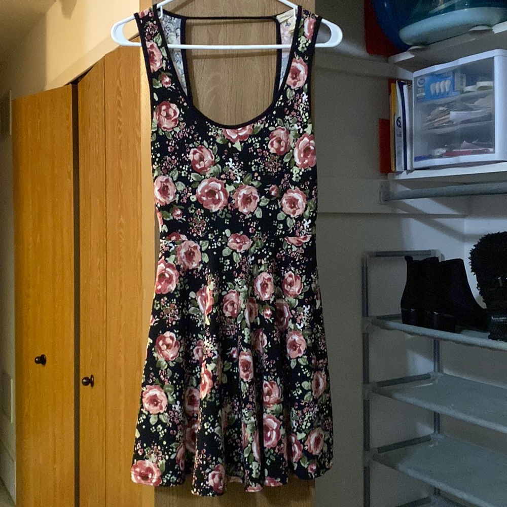 Floral mini dress